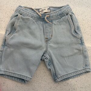 Abercrombie and Fitch Light Blue Denim Shorts